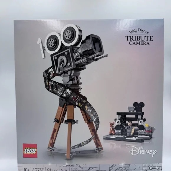 Lego Disney Tribute Camera Set - Black Brown Gray